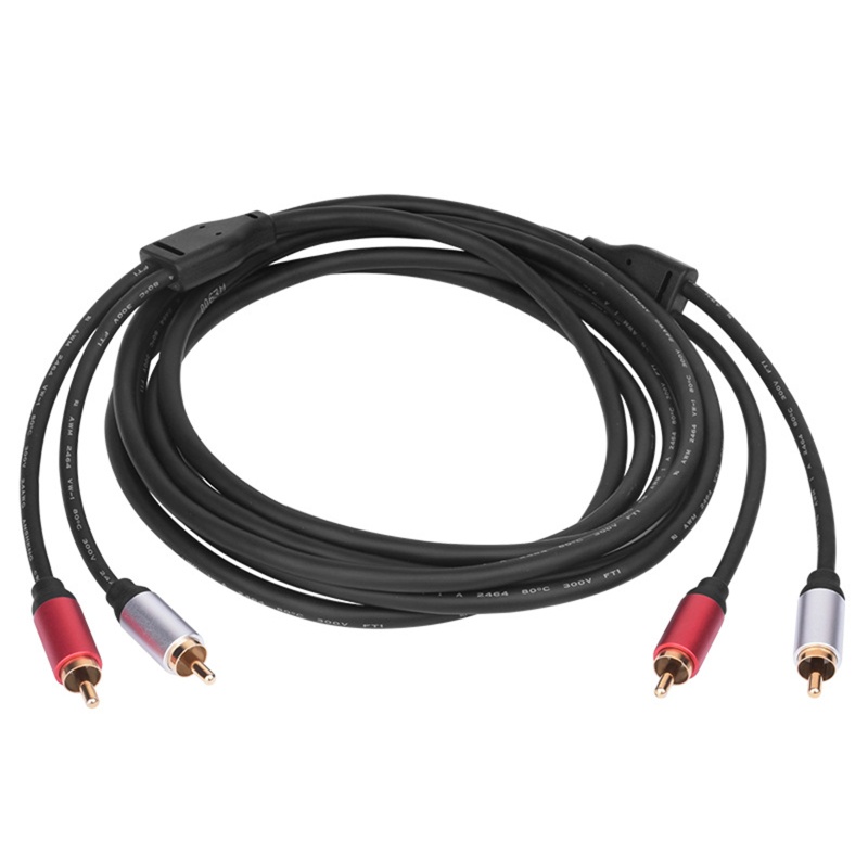 Cáp Chia HìNh Chữ Y RCA KéP 3 5mm Sang 2 RCA DàI 1 8M Chuyên DụNg