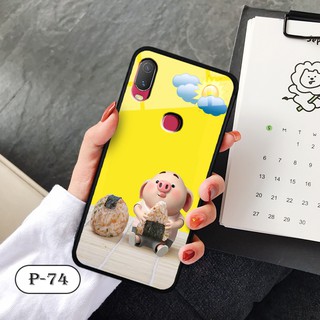 Ốp kính in hình cute Vivo Y11