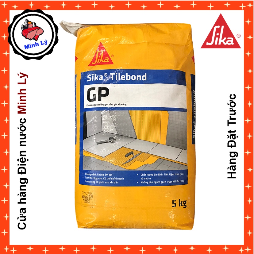 [Hỏa Tốc HCM] Keo Dán Gạch Nội Thất Sika TileBond GP Bao 25Kg Ốp Tường Lát Nền Cao Cấp