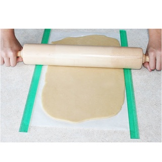 Dụng cán cán bột cookie, cán puff pastry - 3,4,5,6mm (Bộ 2 chiếc)
