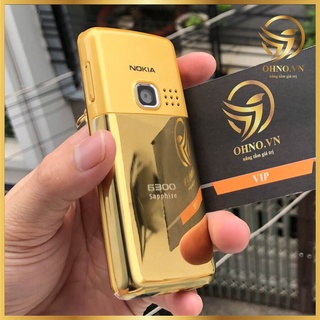 Điện Thoại NOKIA 6300 6300i Vàng Gold Chính Hãng Main Zin Bảo Hành 24 Tháng - OHNO
