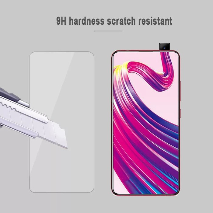 Kính cường lực VIVO V15 trong suốt tặng giấy lau màn hình