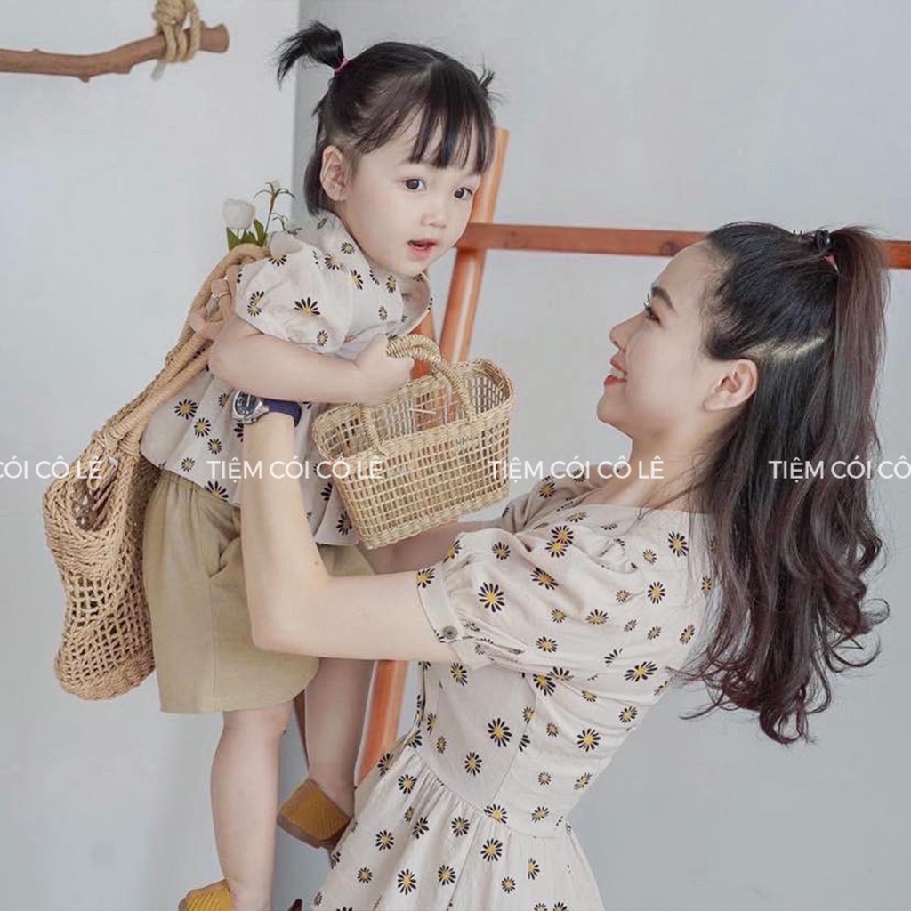 Làn cói thưa mini xinh xắn phụ kiện đi biển chụp ảnh decor - Tiệm Cói Cô Lê