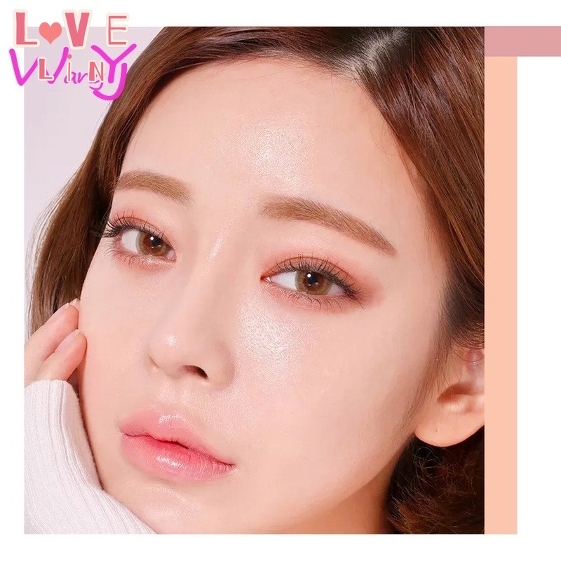 LAMEILA Phấn Mắt Dạng Bút Hai Màu Ánh Ngọc Trai Lấp Lánh Chống Thấm Nước