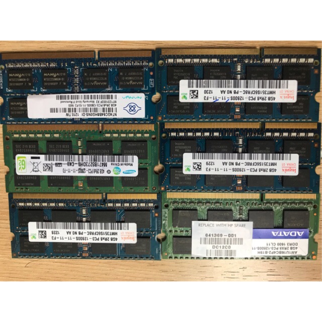 Ram laptop DDR3 4gb pc3 12800s