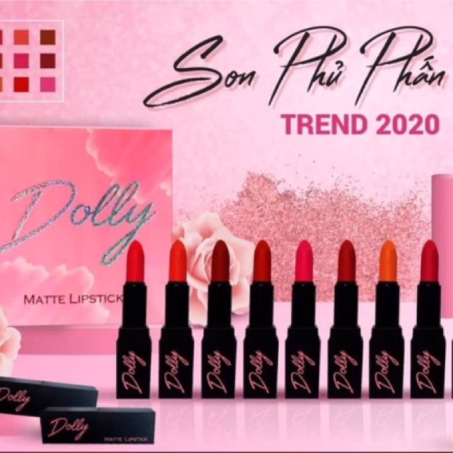 Son sáp phủ phấn Dolly