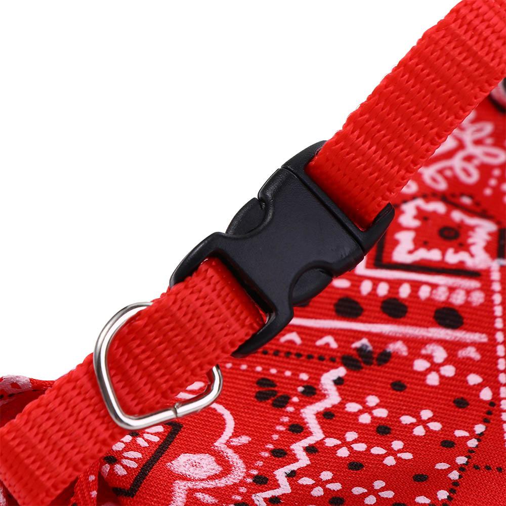 1 Khăn Choàng Cổ Dắt Chó Đi Dạo Màu Sắc Tươi Sáng Có Thể Điều Chỉnh Kích Cỡ