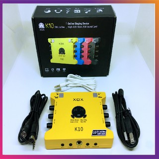 Sound card thu âm K10 bản đặc biệt kỷ niệm 10 năm