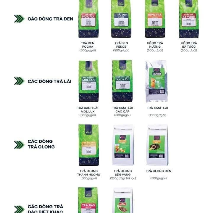Trà Xanh Lài 500g VINSAF