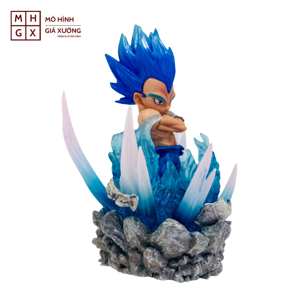 Mô hình Dragon Ball Nhân Vật Songoku - Vegata - Broly Cao 11 - 14cm - có đèn led ở base  mô hình figure 7 viên ngọc rồng