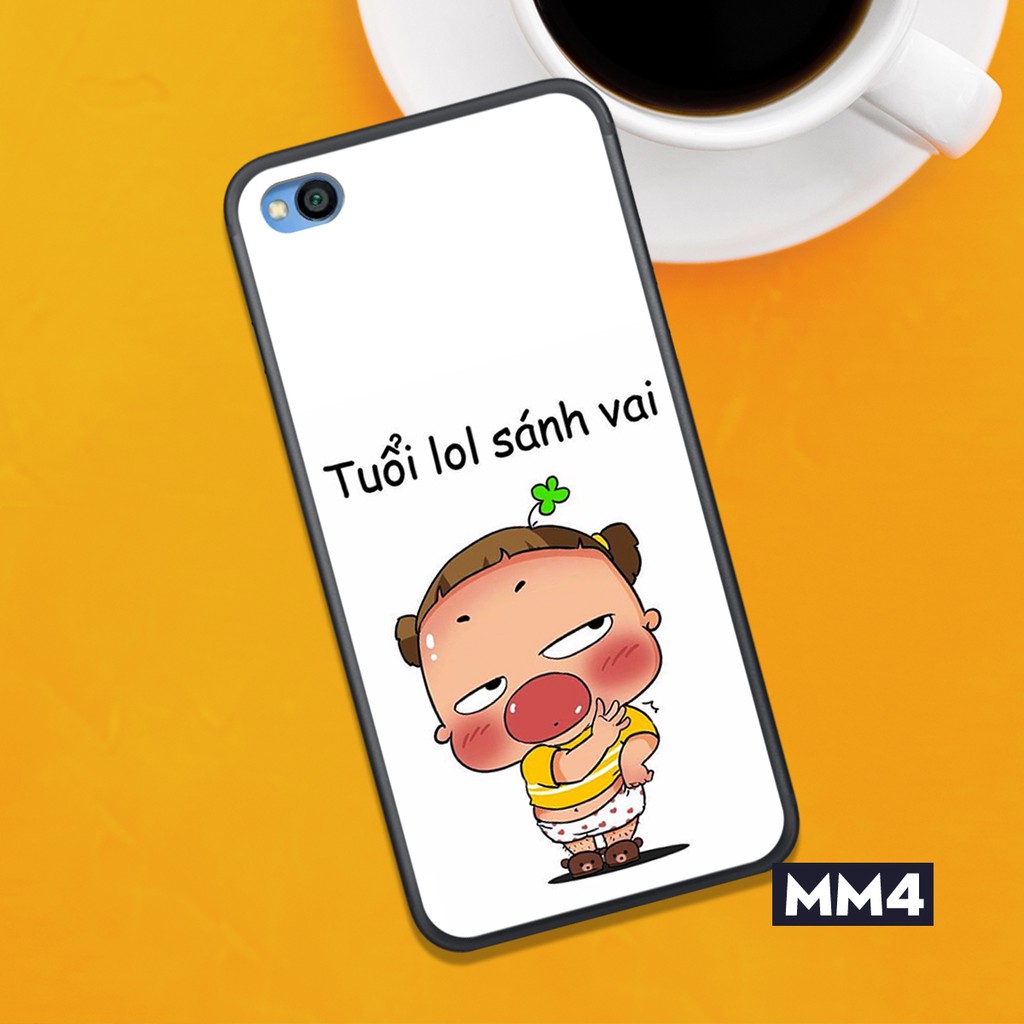 [Ốp Lưng Xiaomi ] Ốp lưng xiaomi redmi Go và Pocofone F1 In hình Quỳnh AKA ngộ nghĩnh