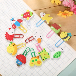 Bookmark cài dễ thương cho bé, kẹp tài liệu, ghim cài giấy siêu cute
