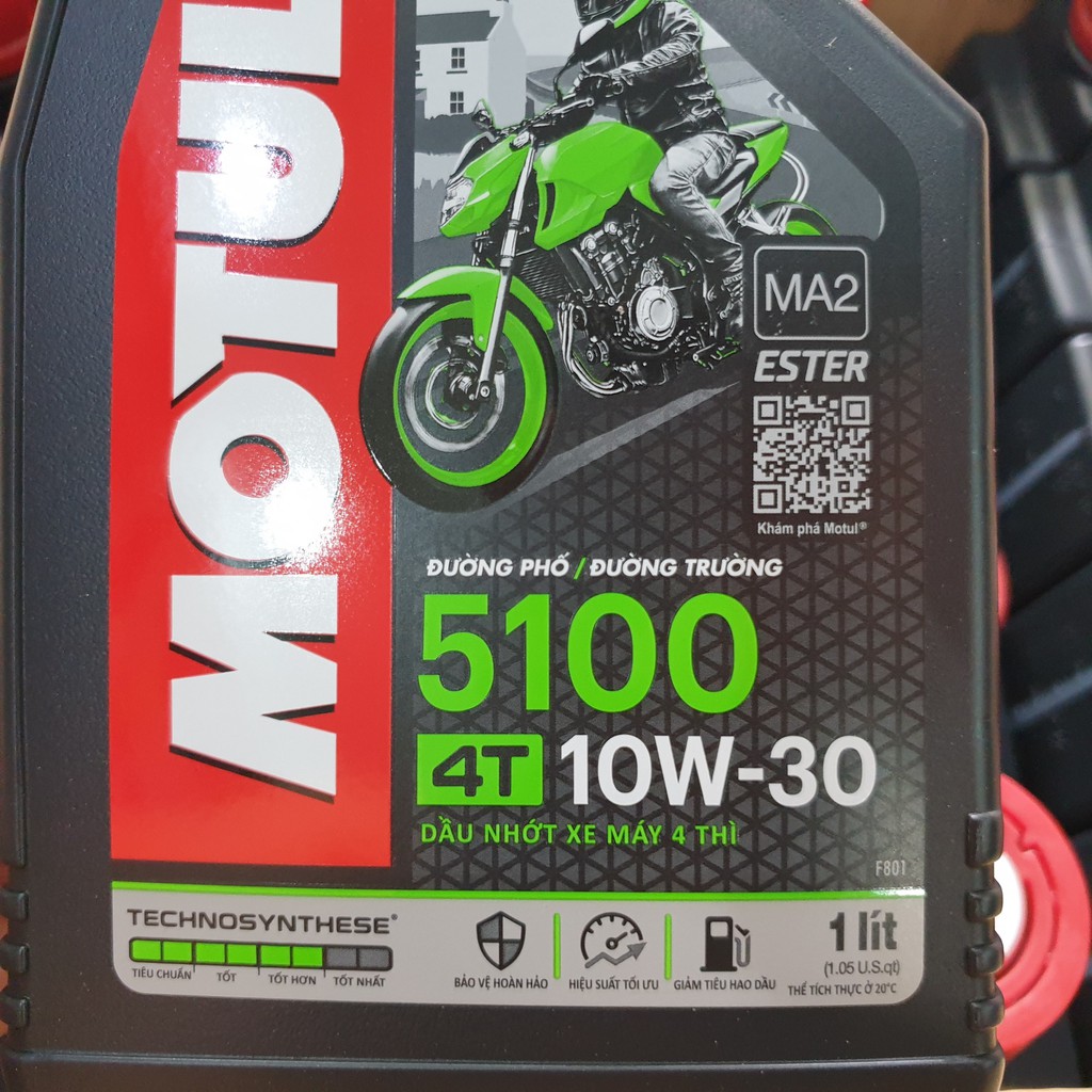 Nhớt Motul 5100 10w30 Công Nghệ Ester