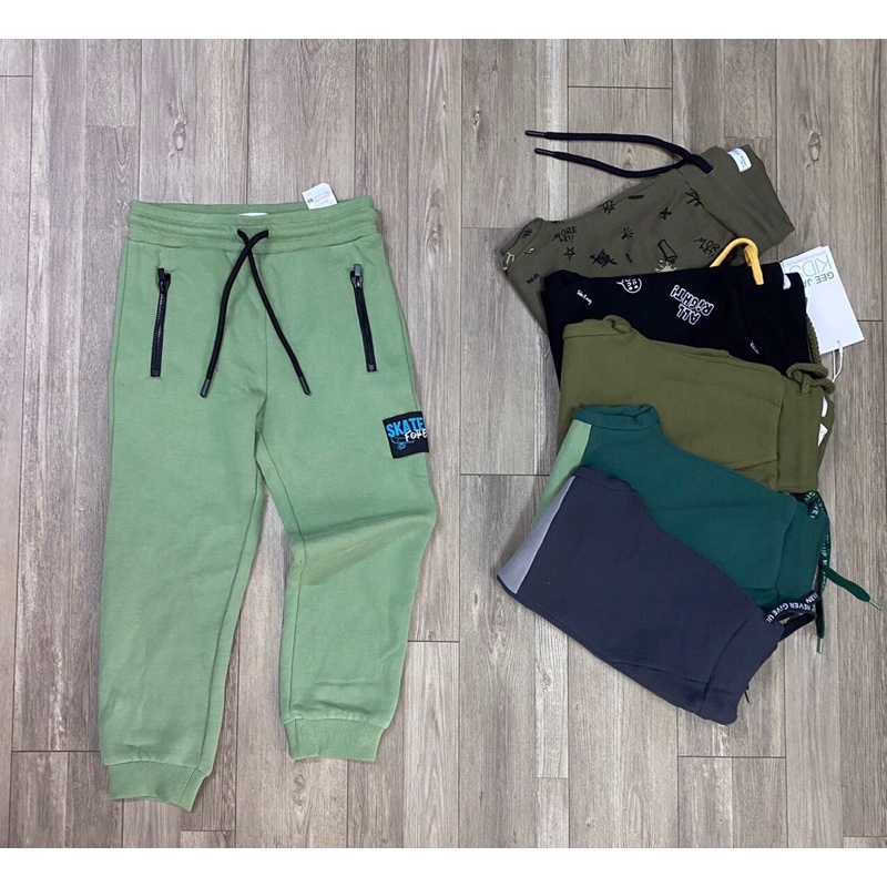 Quần nỉ bé trai Gệay