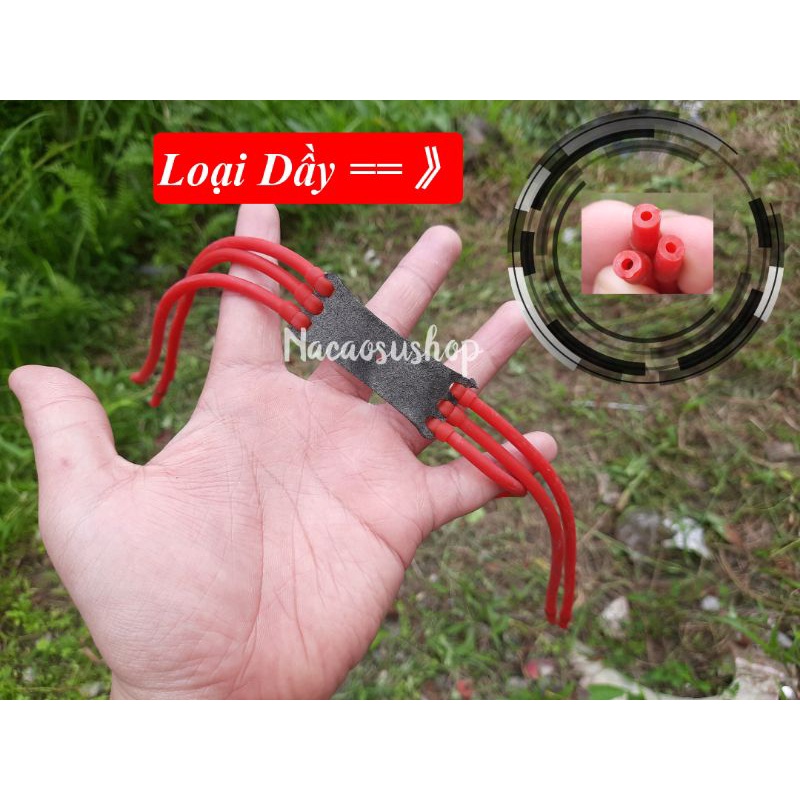 Dây Tròn Ná Thun Cao Su 3 Sợi Loại Dầy 1745 và 3050