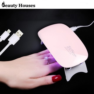 Đèn móng tay mini Máy hơ Gel SUN5 Mini 6W chính hãng