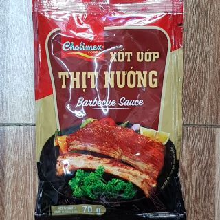 Sốt ướp nướng Cholimex gói nhỏ.
