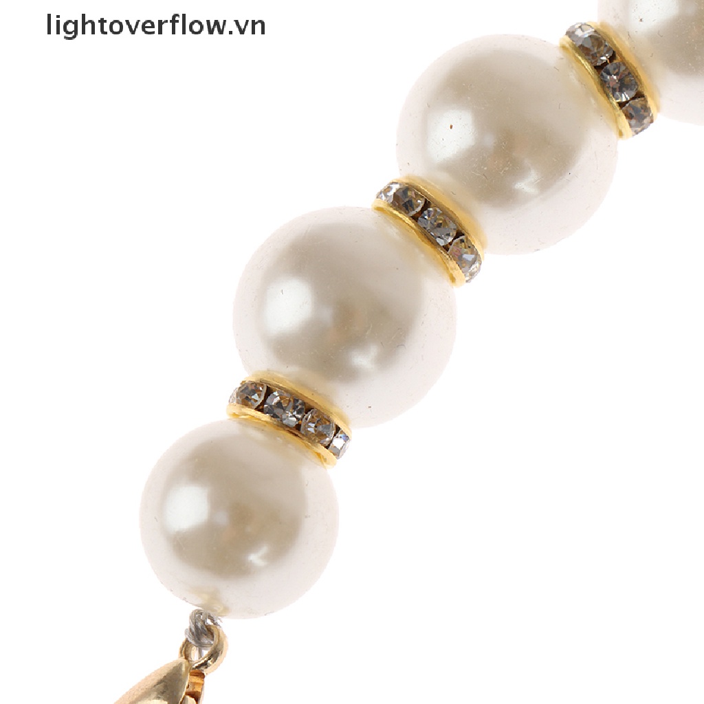 1 Dây Đeo Túi Xách Đính Ngọc Trai Giả Thời Trang Nữ