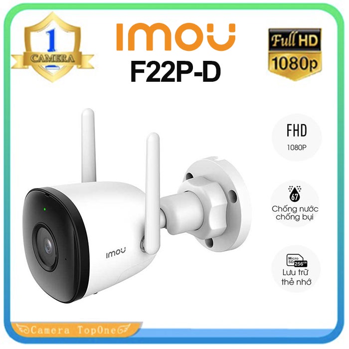 Camera WIFI ngoài trời 2MP IPC F22P-D IMOU