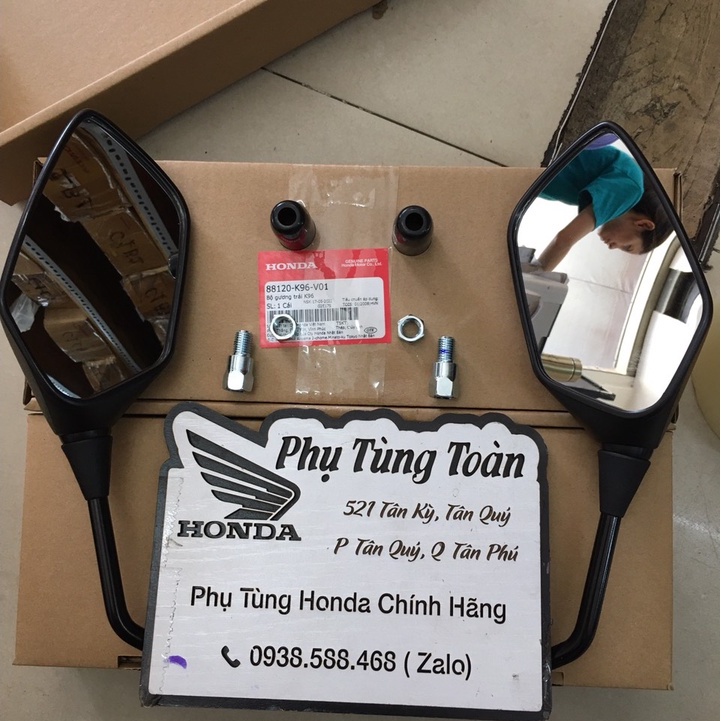 GƯƠNG PCX 2018 > 2022 ZIN CHÍNH HÃNG HONDA