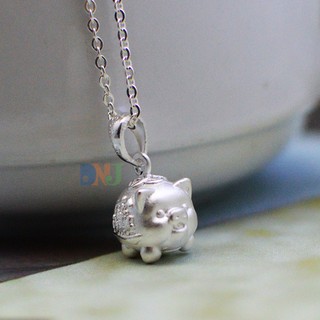 Dây chuyền charm heo bạc 925
