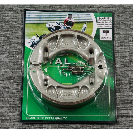 Bố thắng sau SIRIUS , NOUVO hàng Thái Lan cao cấp / má phanh sau / bố đùm Sirus , Jupiter , Nouvo , Nozza , Janus