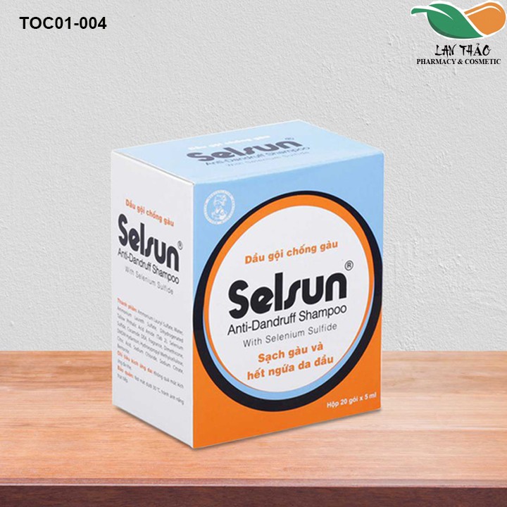 [combo 10 gói] Selsun dầu gội chống gàu chính hãng