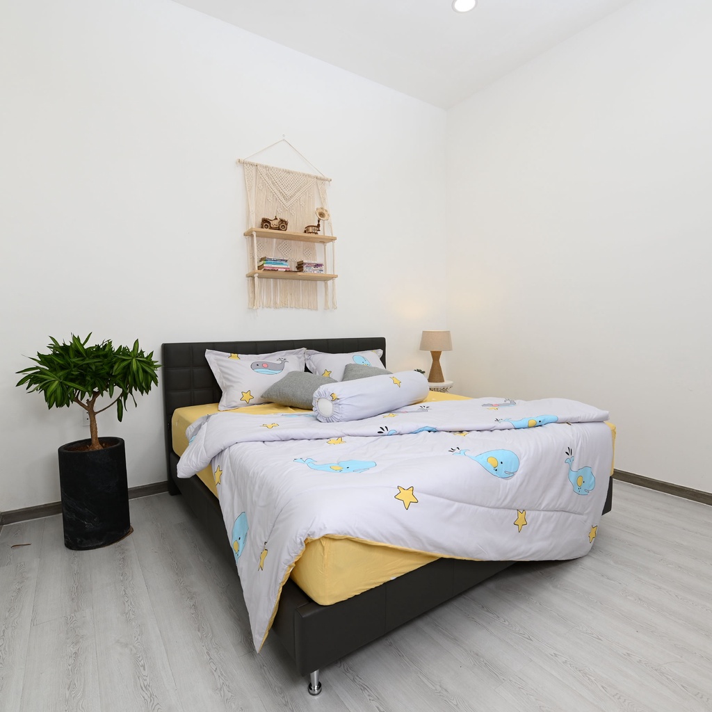 Bộ drap, áo gối kèm mền NIN Calisto - CT220016