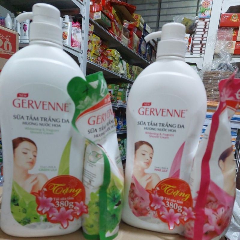 Sữa tắm trắng da Gervenne