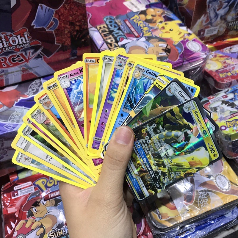 BỘ 16 ẢNH THẺ BÀI POKEMON CÓ 2 THẺ VIP