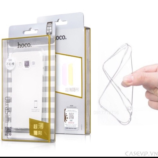 Ốp dẻo trong samsung S6edge plus chính hãng hoco