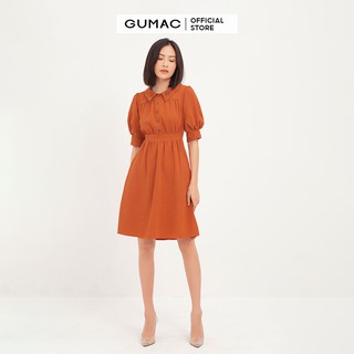 Đầm ôm nữ nhún eo tay lỡ GUMAC DA12164
