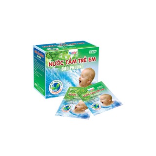 Nước tắm trẻ em Bảo Phương 10 gói x 20ml