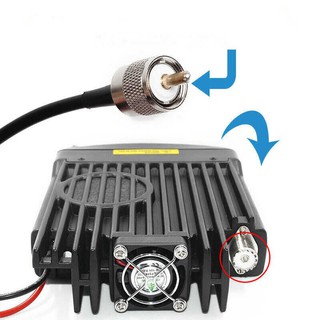 Anten bộ đàm vây cá mập 144//430Mhz