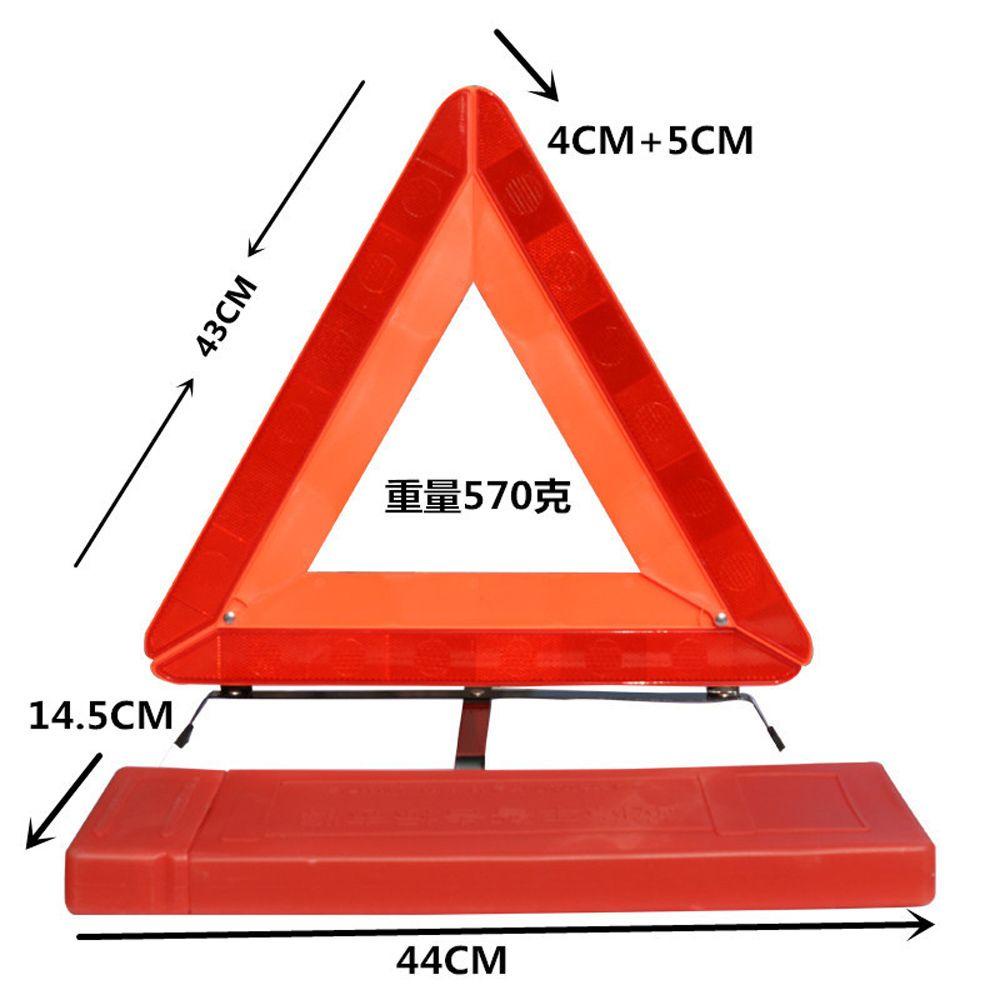 Biển cảnh báo an toàn MMULCK hình tam giác phản quang có thể gập lại tiện lợi cho xe hơi