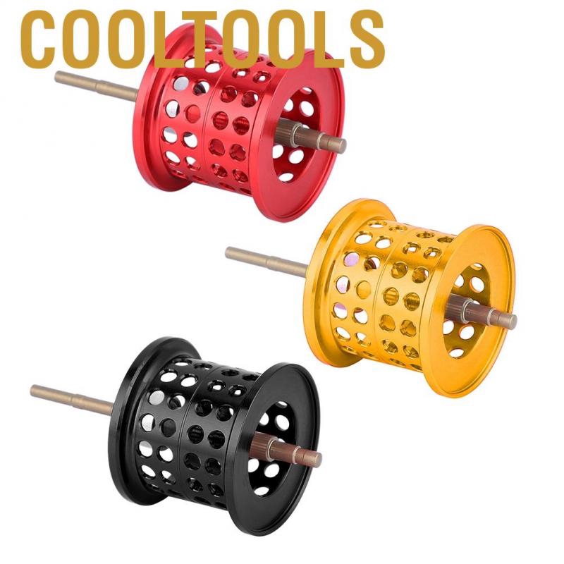 Cooltools Aluminum Fishing Round Bearing Reel Spool for PMAX3/BMAX3/SMAX3 Casting Reels