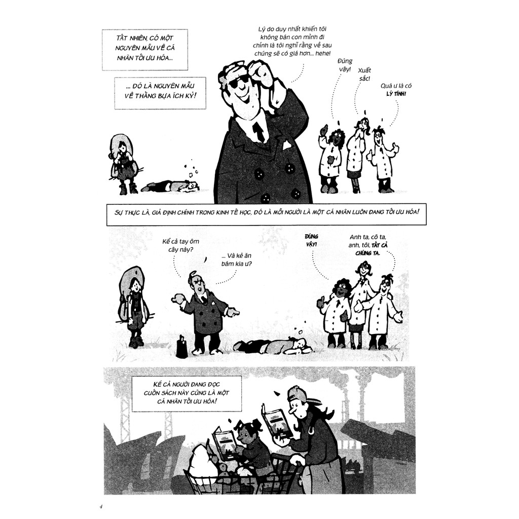 Sách - Làm Quen Kinh Tế Học Qua Biếm Họa (Tập 1) - Kinh Tế Vi Mô | BigBuy360 - bigbuy360.vn