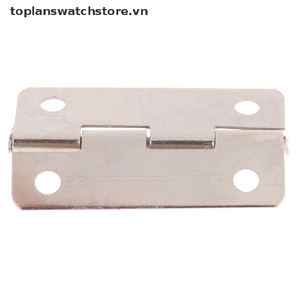 Bộ 12 Bản Lề Hộp Nhạc Mini Bằng Gỗ Kèm Ốc Vít Cho Nhà Búp Bê