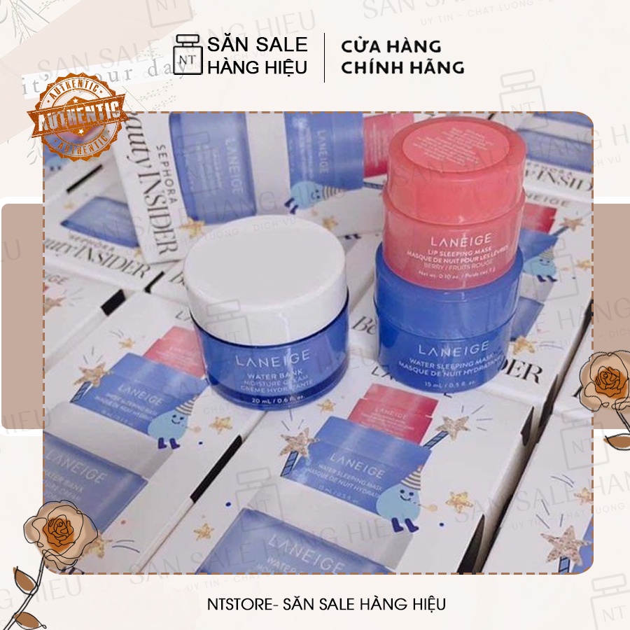 Set bộ 3 món mini nhà Laneige gift sephora