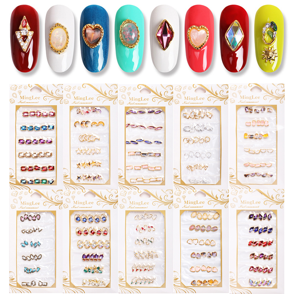 Set 30 Phụ Kiện Trang Trí Móng Tay Nghệ Thuật