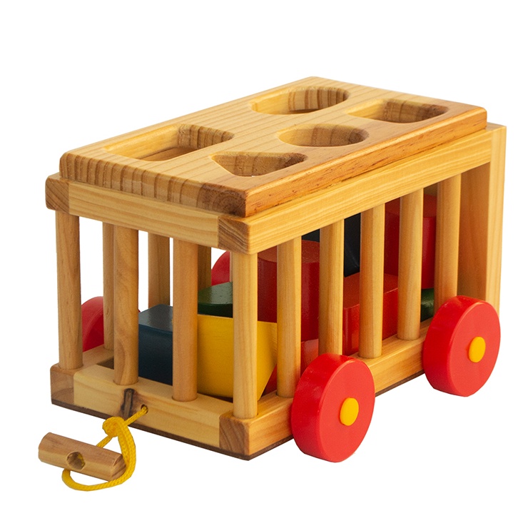 XE CŨI THẢ HÌNH BẰNG GỖ