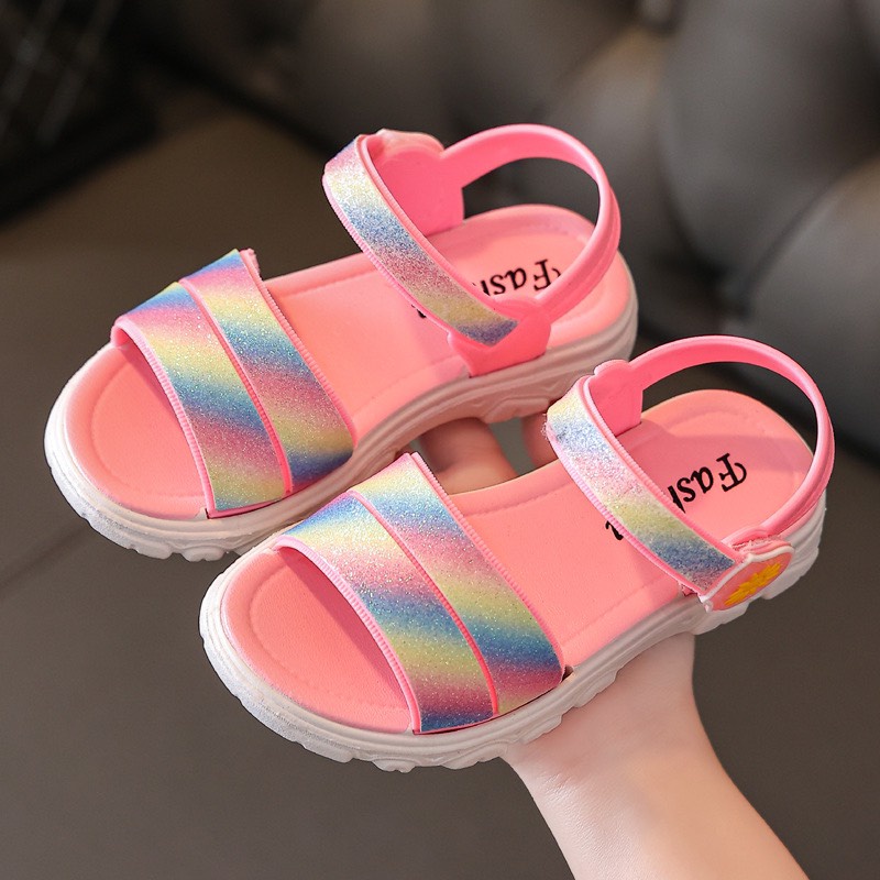 Sandal bé gái  đi học đi chơi phong cách hàn quốc ML V11