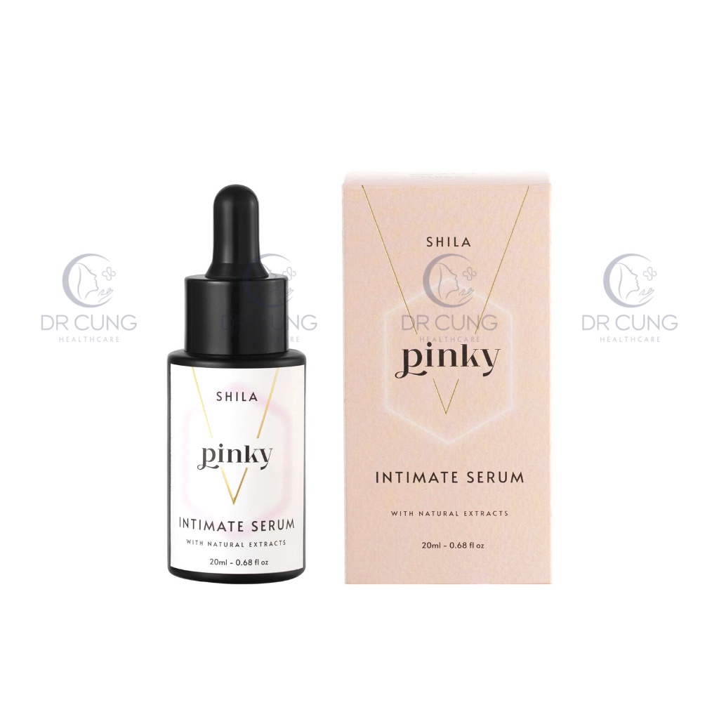 Serum Làm Hồng Vùng Kín Shila Pinky (Shila Việt Nam) - Giảm Thâm, Dưỡng Ẩm, Chống Lão Hóa (Lọ 20ml) [Chính Hãng]