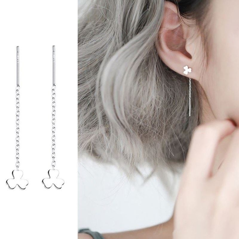 Đôi Khuyên tai S925 dáng dài kiểu dáng đa dạng thời trang cho nữ
