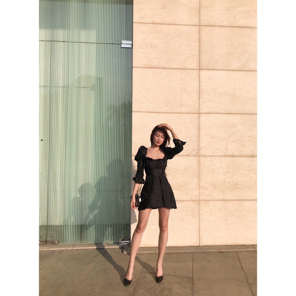 HEYBEE Đầm kiểu tay phồng - JEZEBEL DRESS HT635 | BigBuy360 - bigbuy360.vn