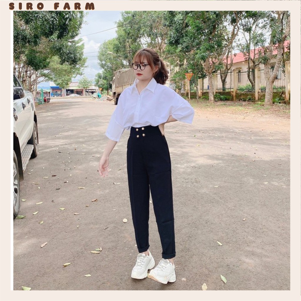 QUẦN TÂY LƯNG CAO 4 NÚT