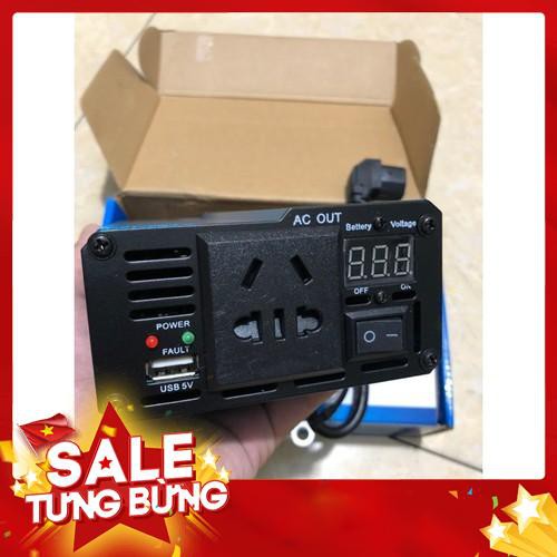 BÁN bộ chuyển điện 48V sang 220V sử dụng nguồn điện từ ắc quy xe đạp điện, xe máy điện LỖI ĐỔI MỚI