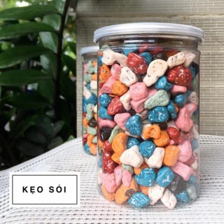Kẹo sỏi đá nhân socola Lon 100gr
