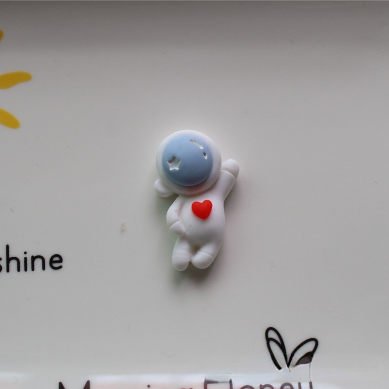 Set 10 Miếng Dán Hoạt Hình Phi Hành Gia Trang Trí Đồ Trang Sức