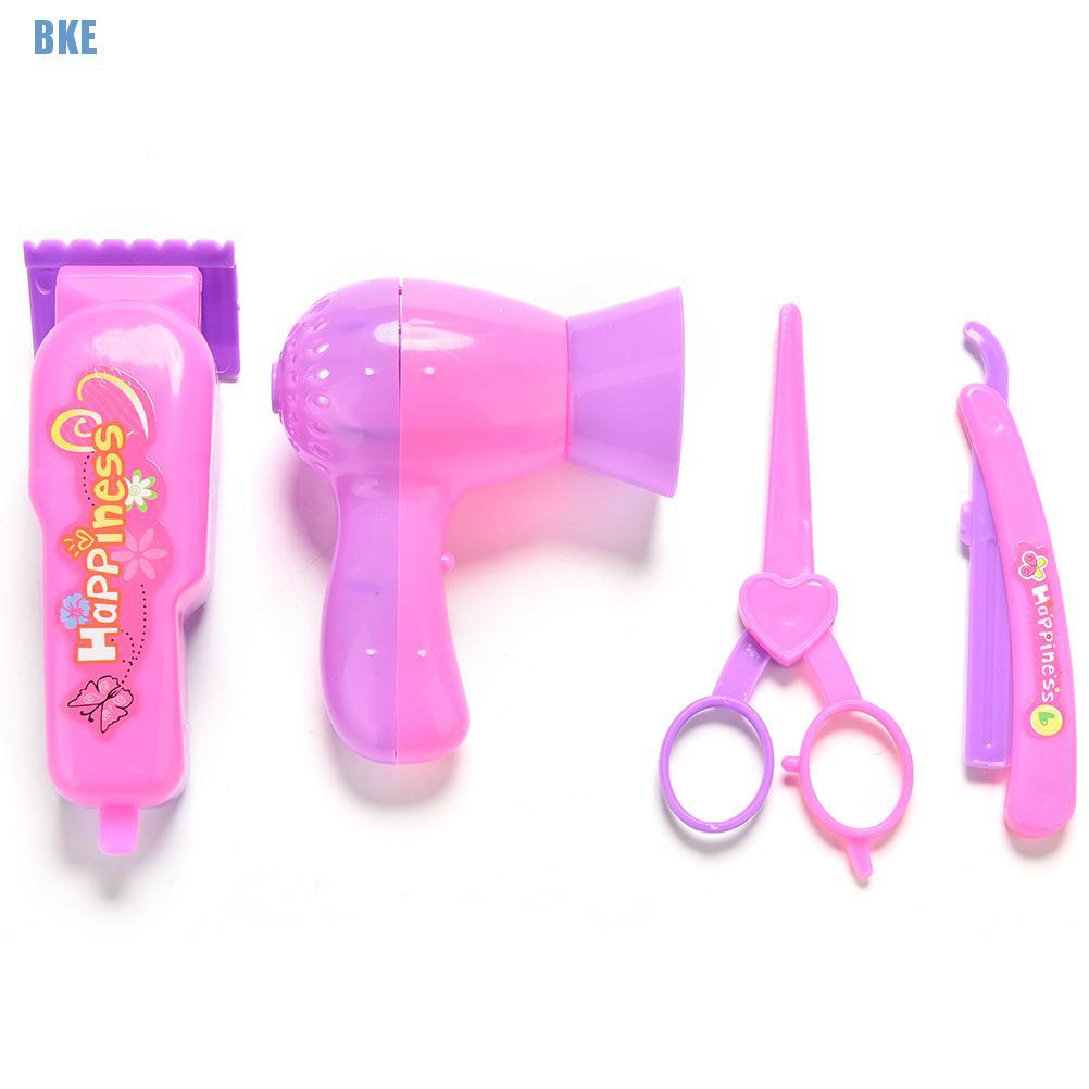 (Hàng Mới Về) Bộ 4 Món Kéo Cắt Tỉa Lông Mày / Tóc Cho Búp Bê Barbie (6Ik)